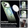 For Magsafe Magnetic Case for IPhone 17 Air Candy Color Translucent PC + TPU Shockproof Hard Bumper for Iphone 17 Pro Max 17pro