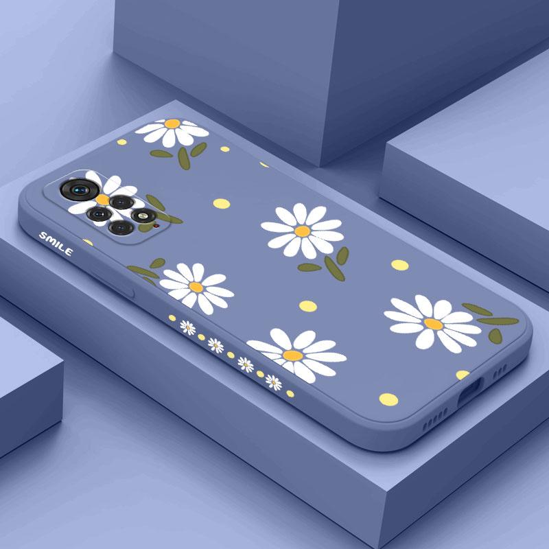 Elegant Daisy Phone Case For Xiaomi Redmi Note 15 Pro Plus 4G 5G Silicone Cover
