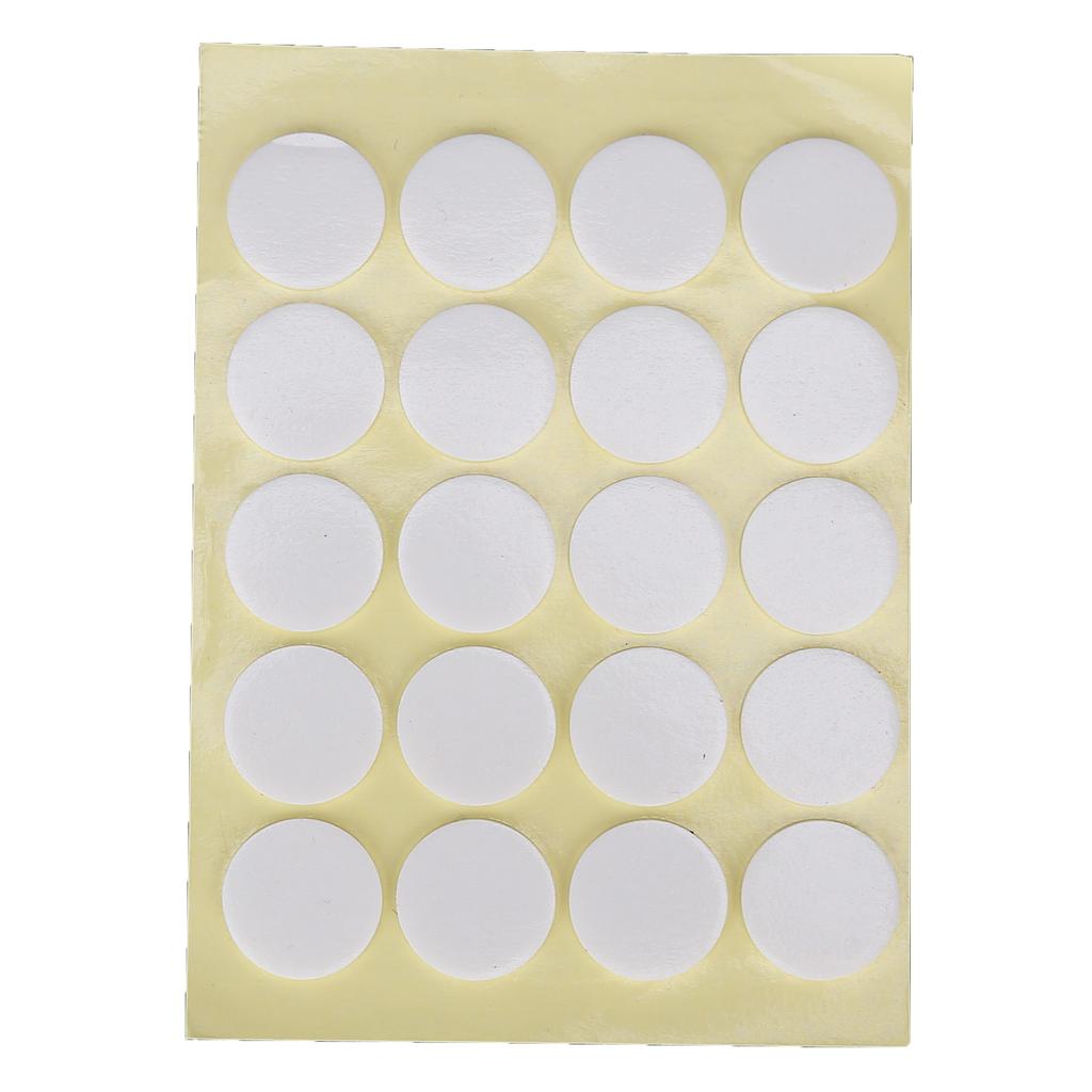 200Pcs Candle Wick Stickers Heat Resistant Double Sided Tape Sticker for Candle Making