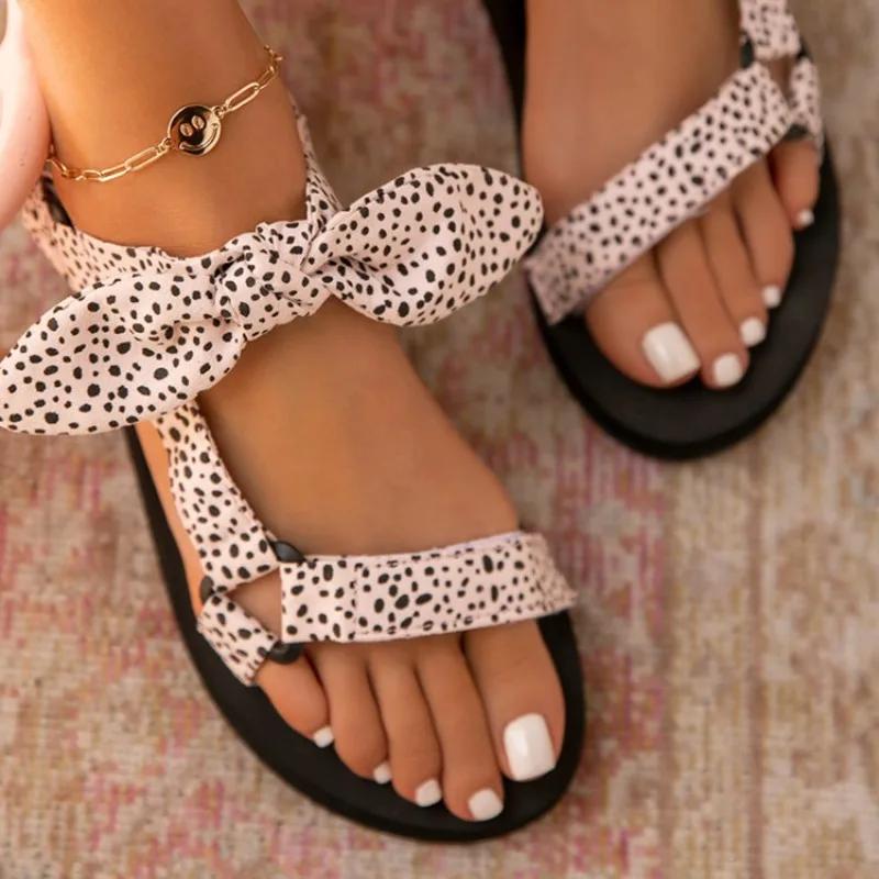 Shoes Female Open Toe Women's Sandals Outdoor Casual Sandals Women Round Toe Mixed Colors Flat with Plus Size Shoes Women