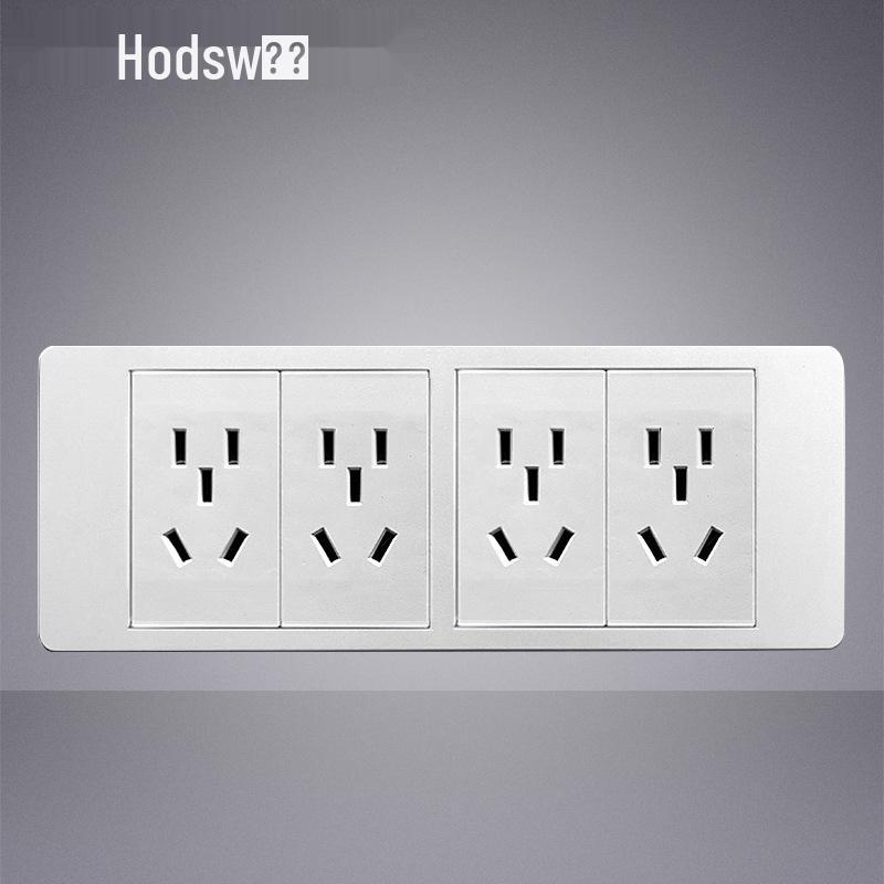 Hanton Nordic Industrial Style Concealed Socket Panel 86 for Home, Hotel, Loft, Workwear, and Homestay.