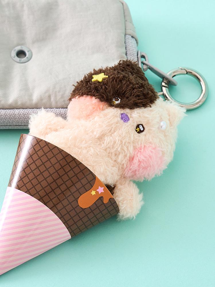 LINE FRIENDS Mini Minini Ice Cream Jenini Keyring
