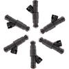SCITOO 6Pcs 4 Holes Fuel Injectors fit for 1999-2000 for Chrysler for Cirrus, for 1998-2000 for Dodge for Caravan, for 1998-1999 for Dodge for Neon,