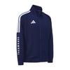 Adidas Taekwondo 3-Stripes Classic Retro Straight Leg Pants Jacket Two-Piece Casual Sports Suit Unisex Suit Navy-Blue TR30JR1TK-DBW+TR30PR1TK-DBW