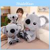 Adorable Australian Tree Stump Koala Plush Toy Soft Cuddly Animal Companion For Kids