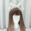 Clips de Cabelo Orelhas de Gato de Pelúcia Lolita Cosplay Acessórios de Cabelo Orelhas de Animais Peludos Adereço de Cabeça Festa