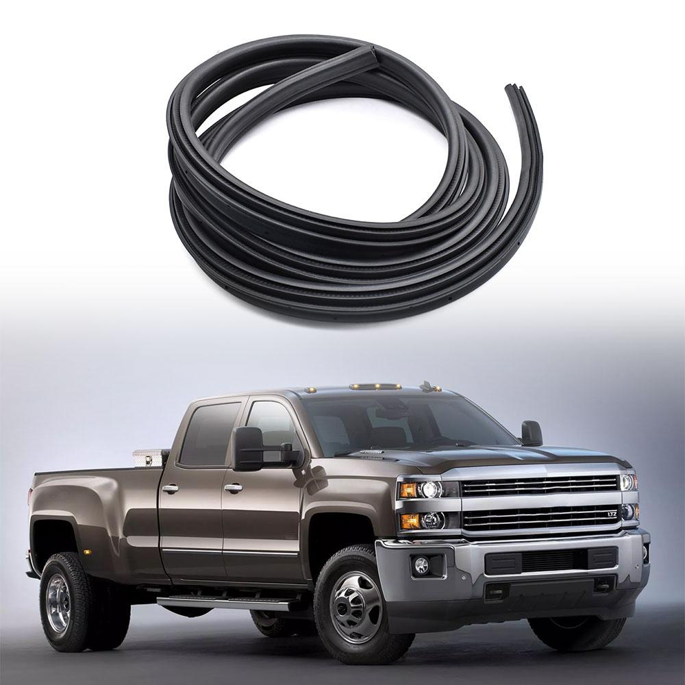 For Chevrolet Silverado 1500 2500 3500 GMC Sierra 1500 2500HD 3500HD Left & Right Front Door Weatherstrip Seal Strips 22766400