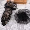 Sex Accessories Lace Short Elastic Retro Bridal Gloves Fashion Cheongsam Elegant T5