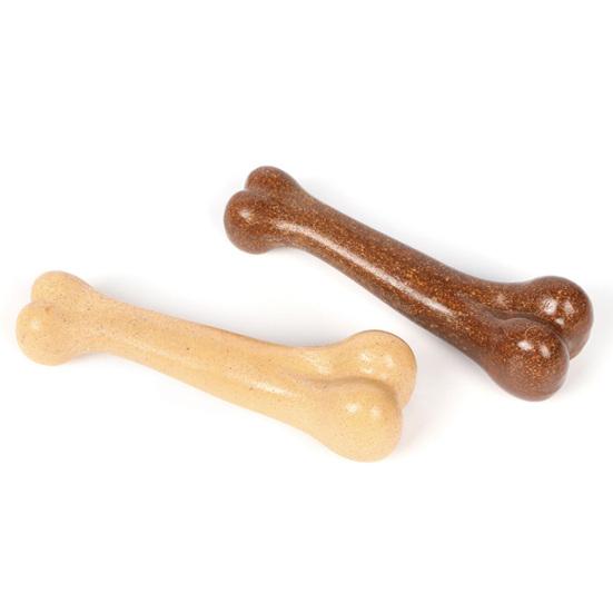 Odolná umělá kost Čištění zubů psa Žvýkací Interakční Hračka pro mazlíčky