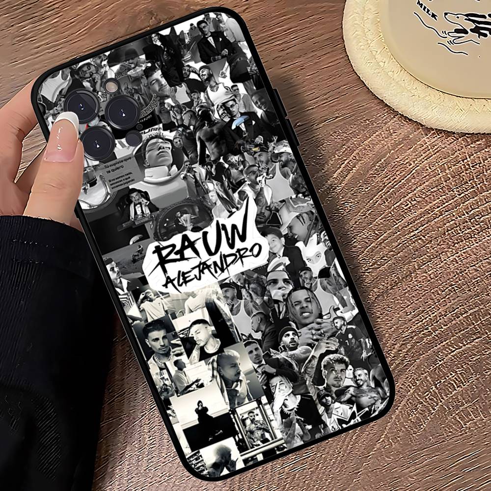 

Epc Music R-Rauw Alejandro Rap Phone Case For iPhone 16 15 14 13 12 11 17 Pro Max Plus Back Cover Cases iPhone 11 pro