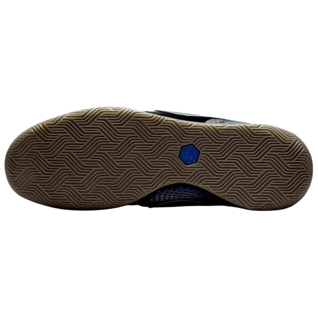 Nike Tiempo Streetgato SE Comfortable Fit Soccer Shoes Unisex sneaker Black Blue IR5918-010