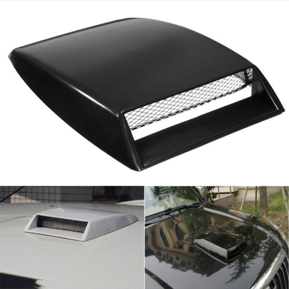 Self-adhesive Car Air Flow Sticker Simulated Design Hood Scoop Car Hood Air Inlet Auto Accessory