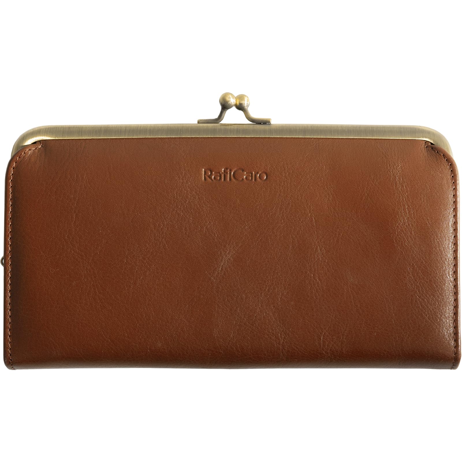 

Довгий гаманець RafiCaro із застібкою зі справжньої італійської шкіри з відділенням для монет та карток, великий, темно-коричневий, жіночий, застібка, шкіра, тонкий, портмоне, слоти, місткість,