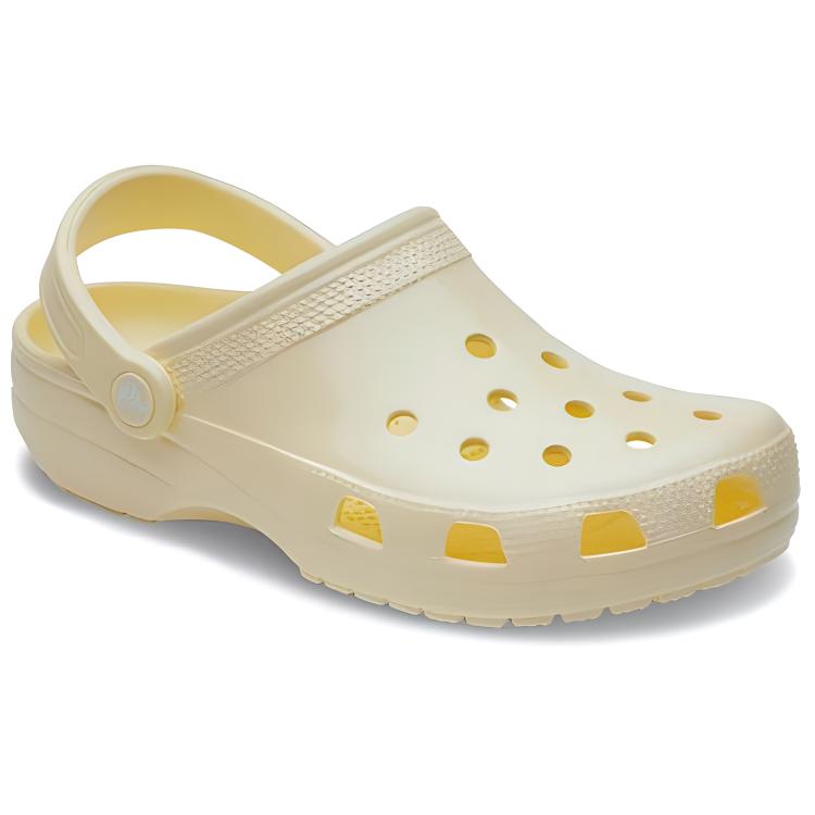Crocs Comfortable Versatile Casual Clogs Women Footwear Yellow 209609-76O