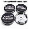 4pcs 56mm 60mm Universal WRC Emblem Car Wheel Center Cover Hub Cap Sticker For FORD 120a TOYOTA Volkswagen KIAa120