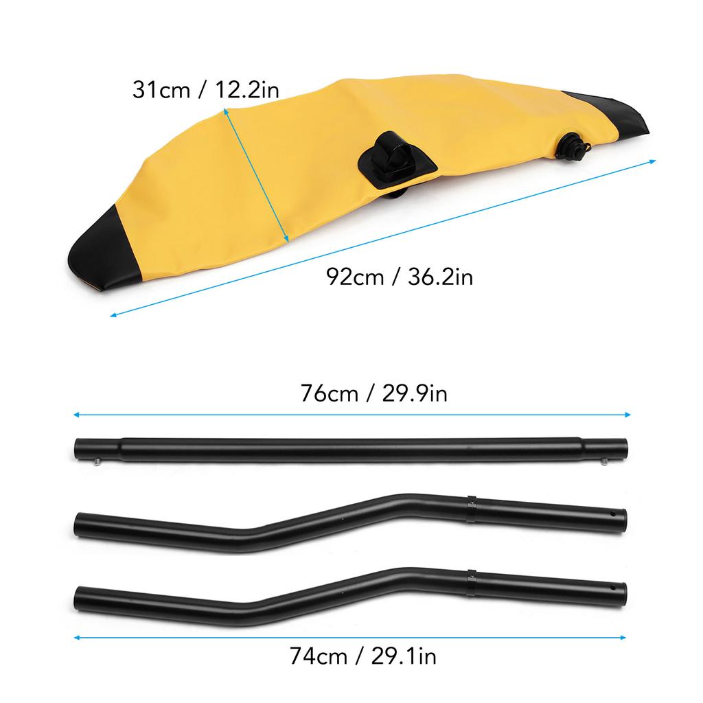 Kayak Outrigger Kit Kayak Stabilizers for Fishing Boat Canoes Kayaks