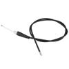 Motorcycle Throttle Cable, 110cm Straight Head Motorcycle Throttle Cable for Throttle Line Pit