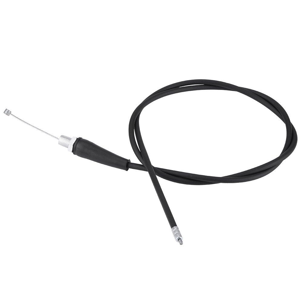 Motorcycle Throttle Cable, 110cm Straight Head Motorcycle Throttle Cable for Throttle Line Pit