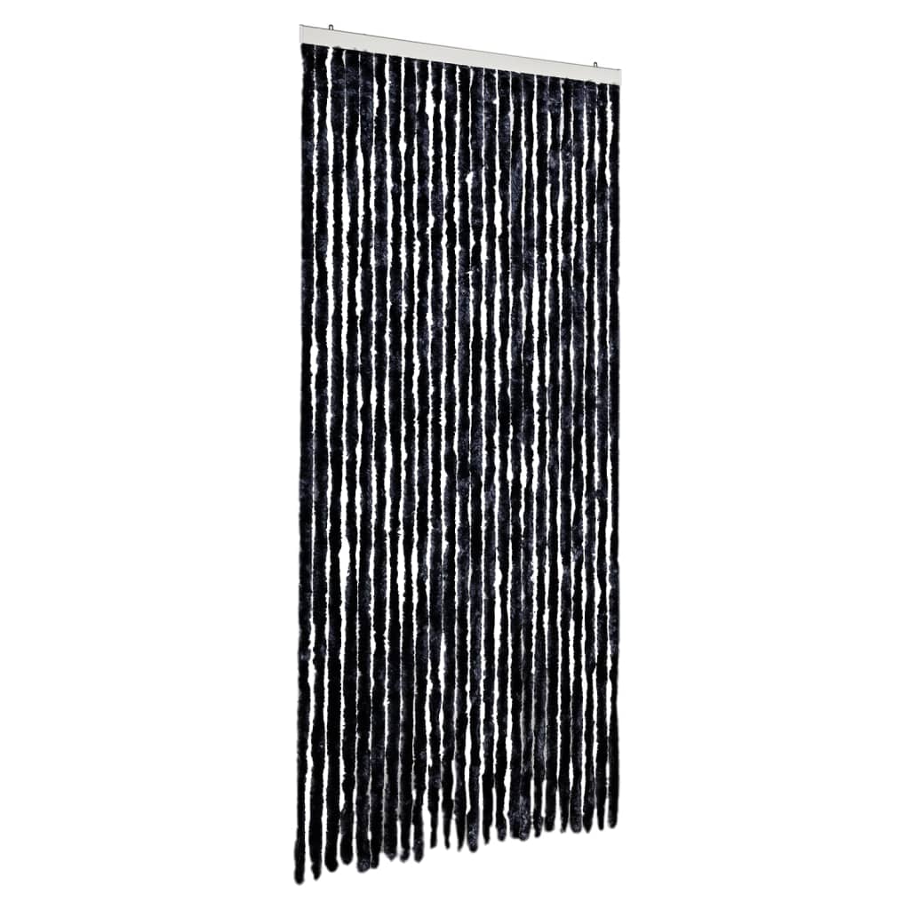 Fly Screen Door Curtain Anthracite 100x200 cm Chenille