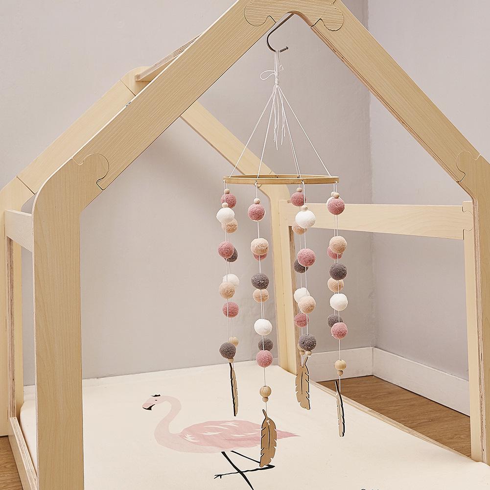 Nordic Tassel Wind Chime: Bedside Bell & Children's Room Decor – Perfect for Living Room, Shop Display, and Photography Props E18.