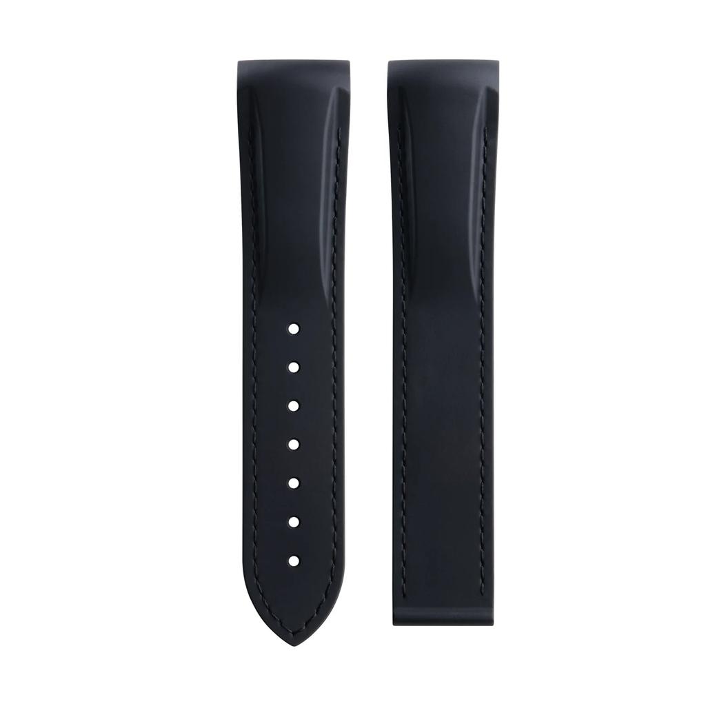 Fluororubber Rubber Watchband 19mm 20mm 21mm 22mm For Longines HydroConquest L3 GMT Pioneer Zulu Time Watch Band Bracelets