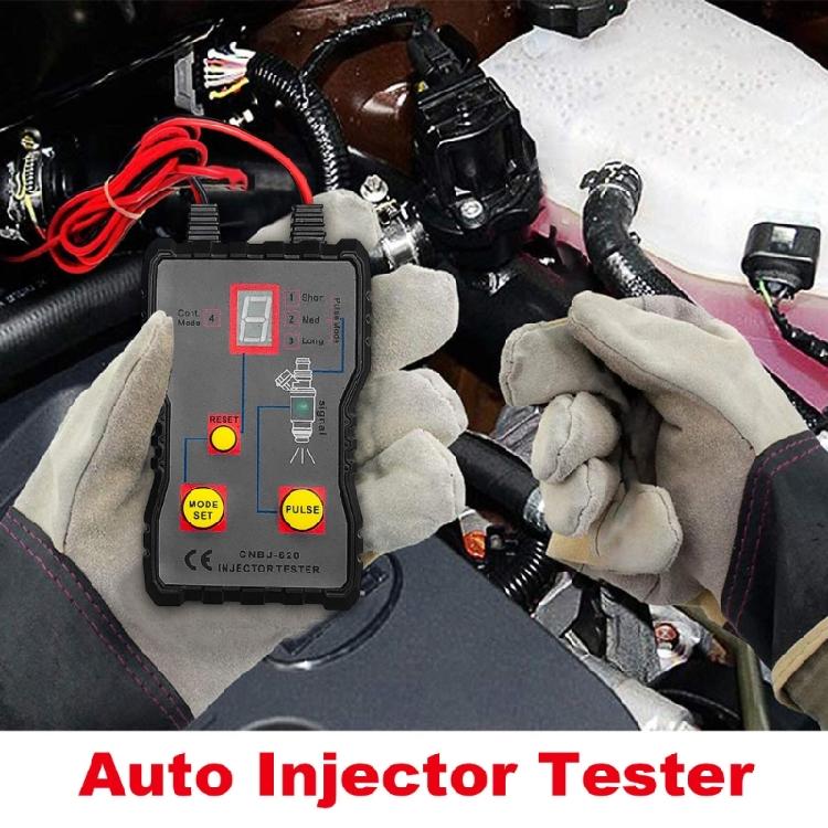 Automatický tester vstřikovačů paliva 12V 4 režimy pulzů Automobilové nářadí Tester vstřikovačů paliva