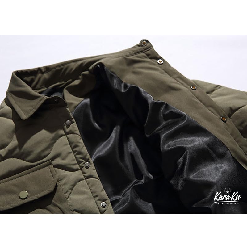 Functional Padded Quilted Jacket [karaku] 4-pocket