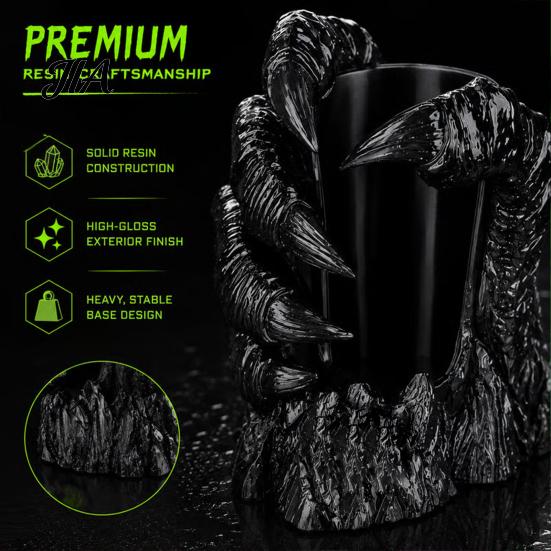 Versatile Room Decor Accessories Claw Cup Holder, Funny 3D Printed Drink Stand, Creative Desk Organizer Gift Ideas for All Ages Cans Bottles, Novelty