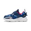 Li Ning Childrens Flying Disc Comfortable Versatile Non-Slip Shock Absorbing Wear-Resistant Casual Shoes Kids Casual Shoes Blue White YKNS082-5