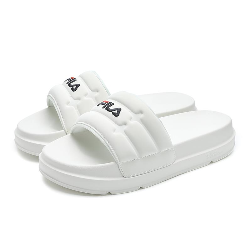 FILA Drifter Fashion Versatile Casual Slip-On Sandals Women Footwear White F12W422502FSW