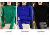 Women's Slim-Fit High Neck Wool Sweater - Autumn/Winter 2023 Collection, Solid Color, Base Layer