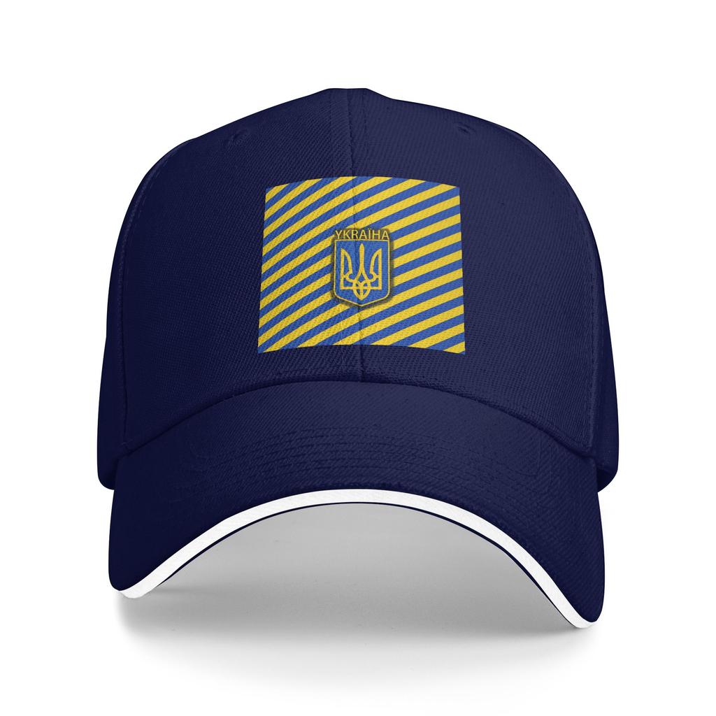 Flag Ukrainian Coat of Arms Baseball Cap yk Cute Trucker Hat Summer Unisex Women Outdoor Gym Baseball Caps