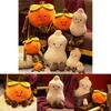 Adorable Cartoon Style Plush Persimmon And Peanut Pillow Soft Toy For Home Decoration