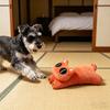 Pet Toy Realistic Animal Shape Bite-Resistant Plush Chew Toy with Catnip Relieves Boredom Simulation Modeling Teeth Cleaning