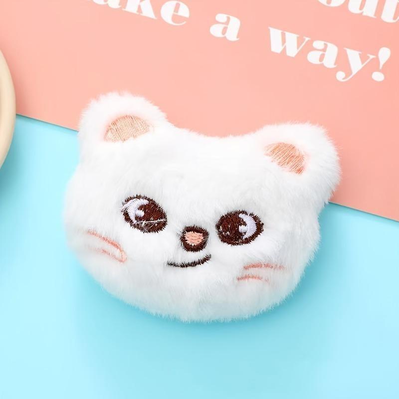 Clothing Footwear Plush Bag Cute Cartoon Keychain Festival Outfit Gift Soft Fluffy Accessory