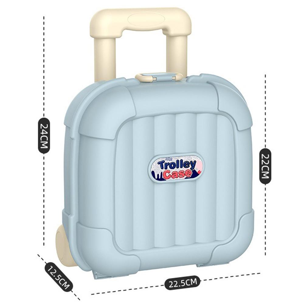Extendable Handle Trolley Case Multicolor Travel Luggage Organizer Home Organization