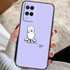 Cartoon Samoyed Dog Case For Oppo A40 A16 A76 A96 A60 A98 A58 A78 A18 A38 A80 A77 A57 A17 A74 A54 A94 A15 A5 Pro