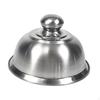 Burger Cover Cheese Melting Dome Barbecue Tool,Grill Lid Food Cover,Stainless Steel for Burgers