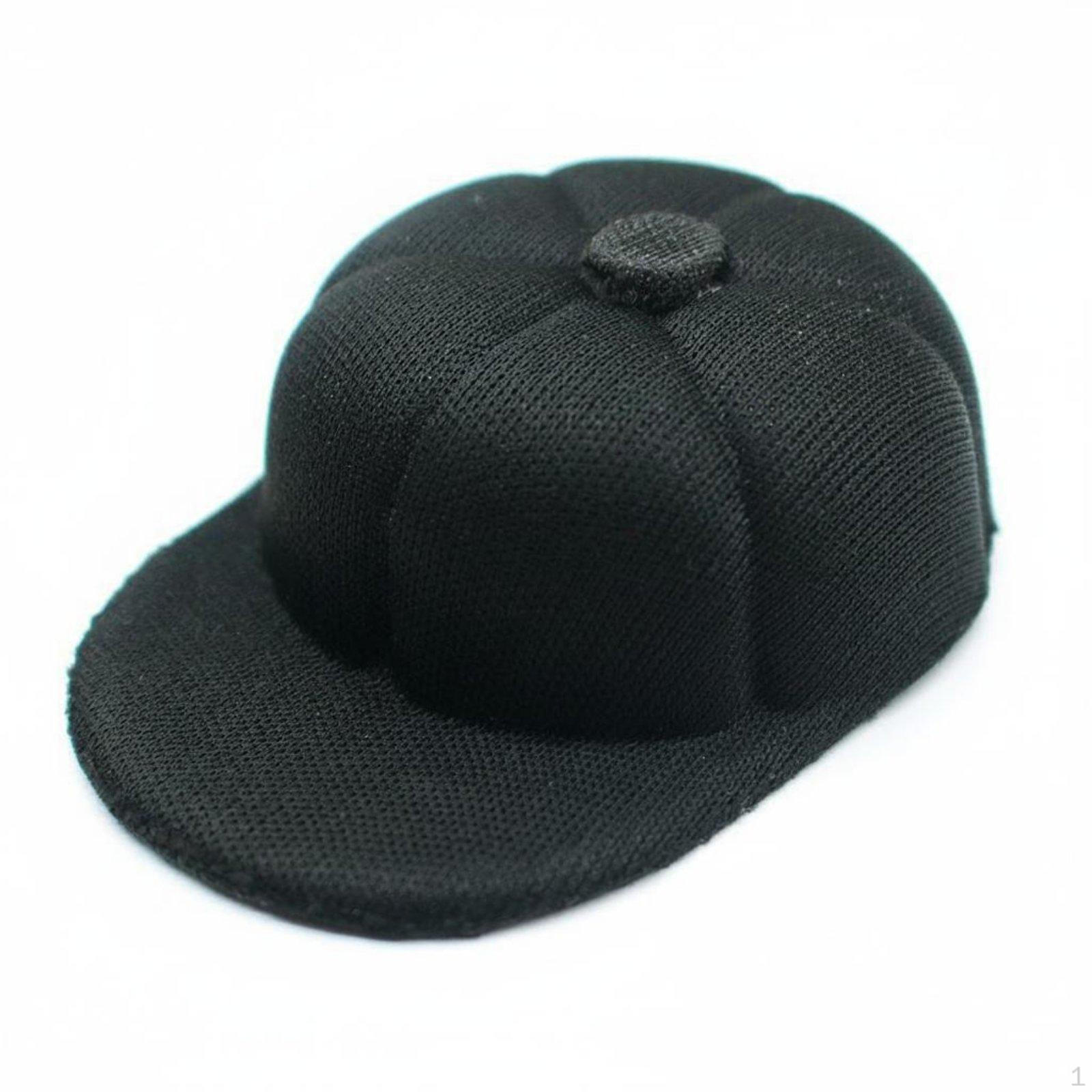 Miniature Doll Hat Fashionable Mini Baseball Cap Black