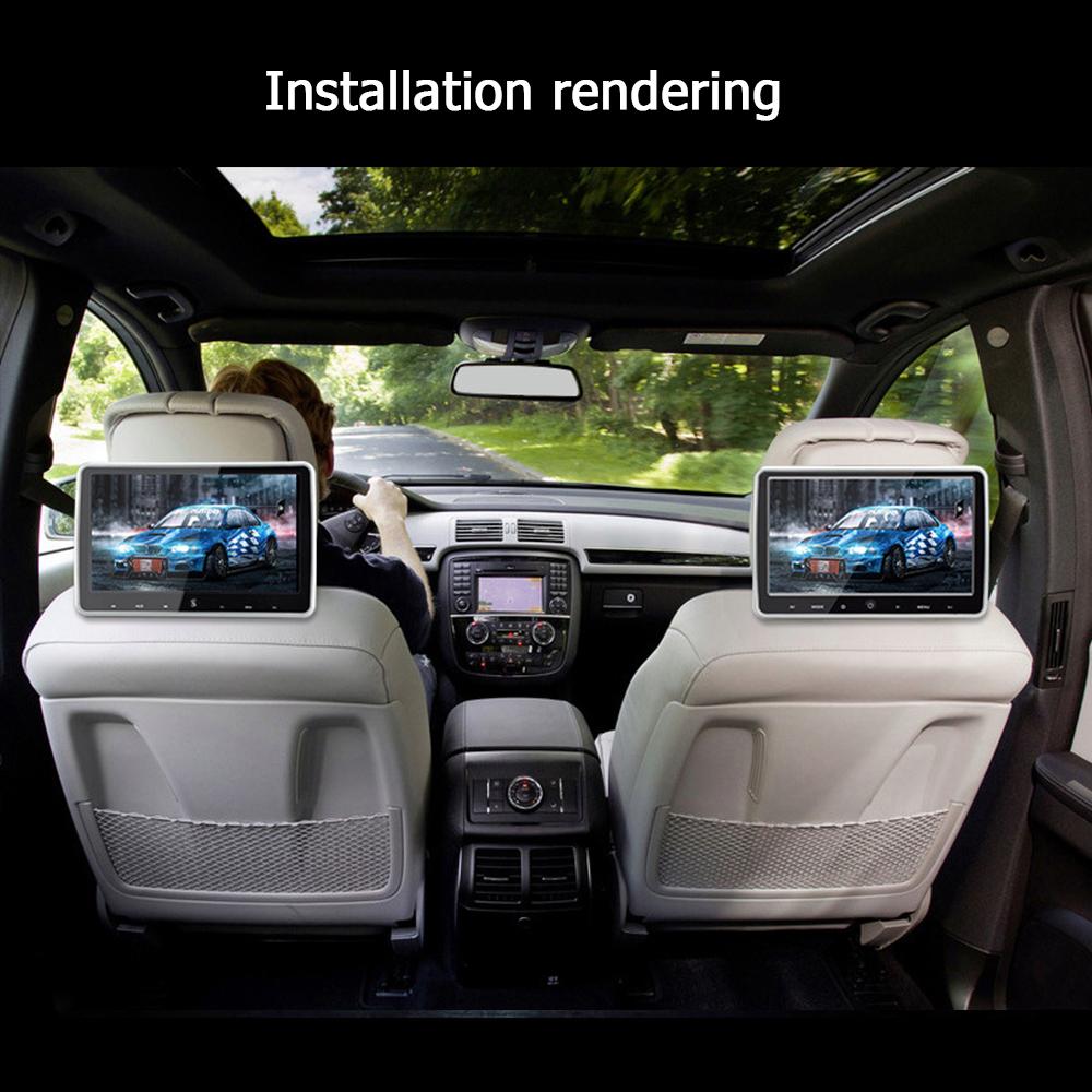Ultra-thin LCD Display 10.1Inch Car Headrest Monitor AV Player Mirror Link FHD1080P Video Screen With USB/SD Multimedia