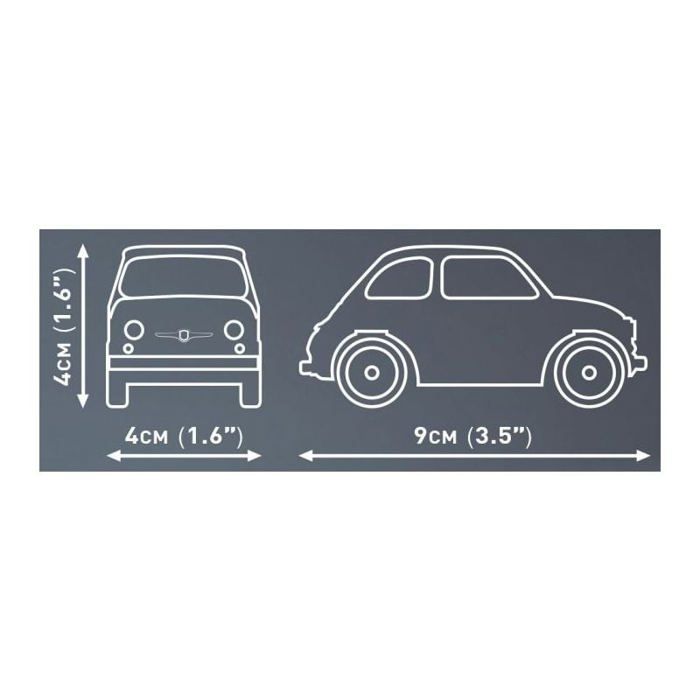 Jeux et jouets - cobi - fiat abarth 595 - jaune - modèle cobi-24514 - montage à assembler soi-même