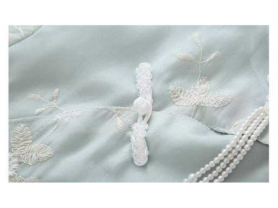 2026 Summer Women's Hanfu Dress: Modern Chinese Style Qipao Skirt