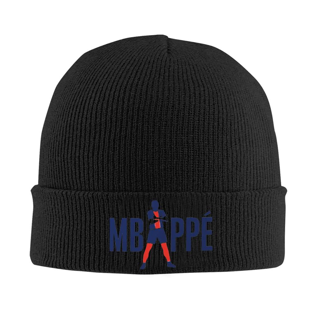 Custom KMMbappes Football Soccer Skullies Beanies Caps For Unisex Women Unisex Fashion Winter Warm Knitting Hat Adult Bonnet Hats