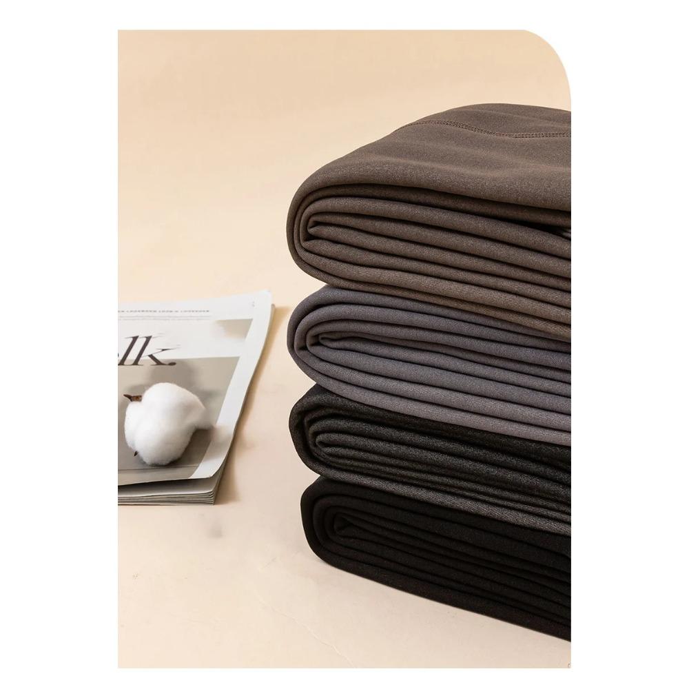 85-300g Padded or Non-padded,Woman Thermal Tights Sexy Translucent Fleece Leggings Pantyhose Slim Winter Warm Thick Velvet Stockings,Streetwear Pants