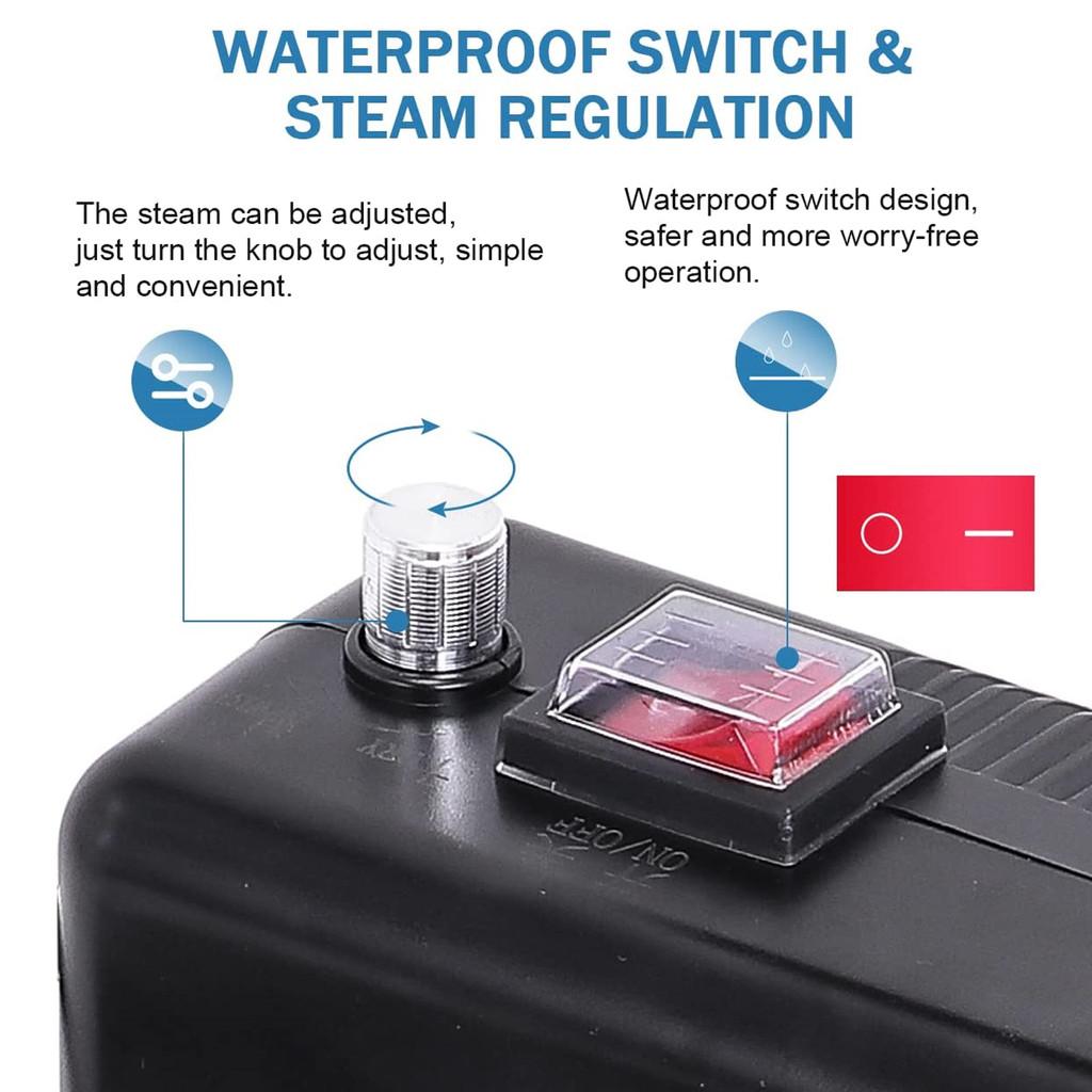 2600W Multifunctional High Temperature Sterilization Steam Cleaners Air Conditioning Kitchen Hood Steam Cleaning Machine