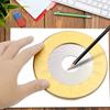 Adjustable Circle Drawing Ruler Woodworking Tool Round Circle Drafting Measurement Ring Ruler