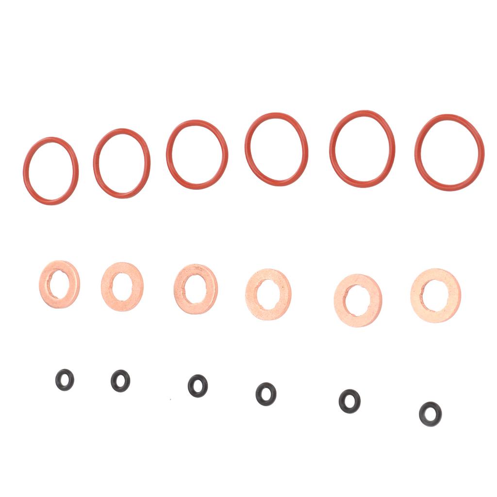 Kit Anelli di Tenuta Iniettori Carburante 059 130 519 Gomma Metallo Ricambio per A4 A5 A6 Q5