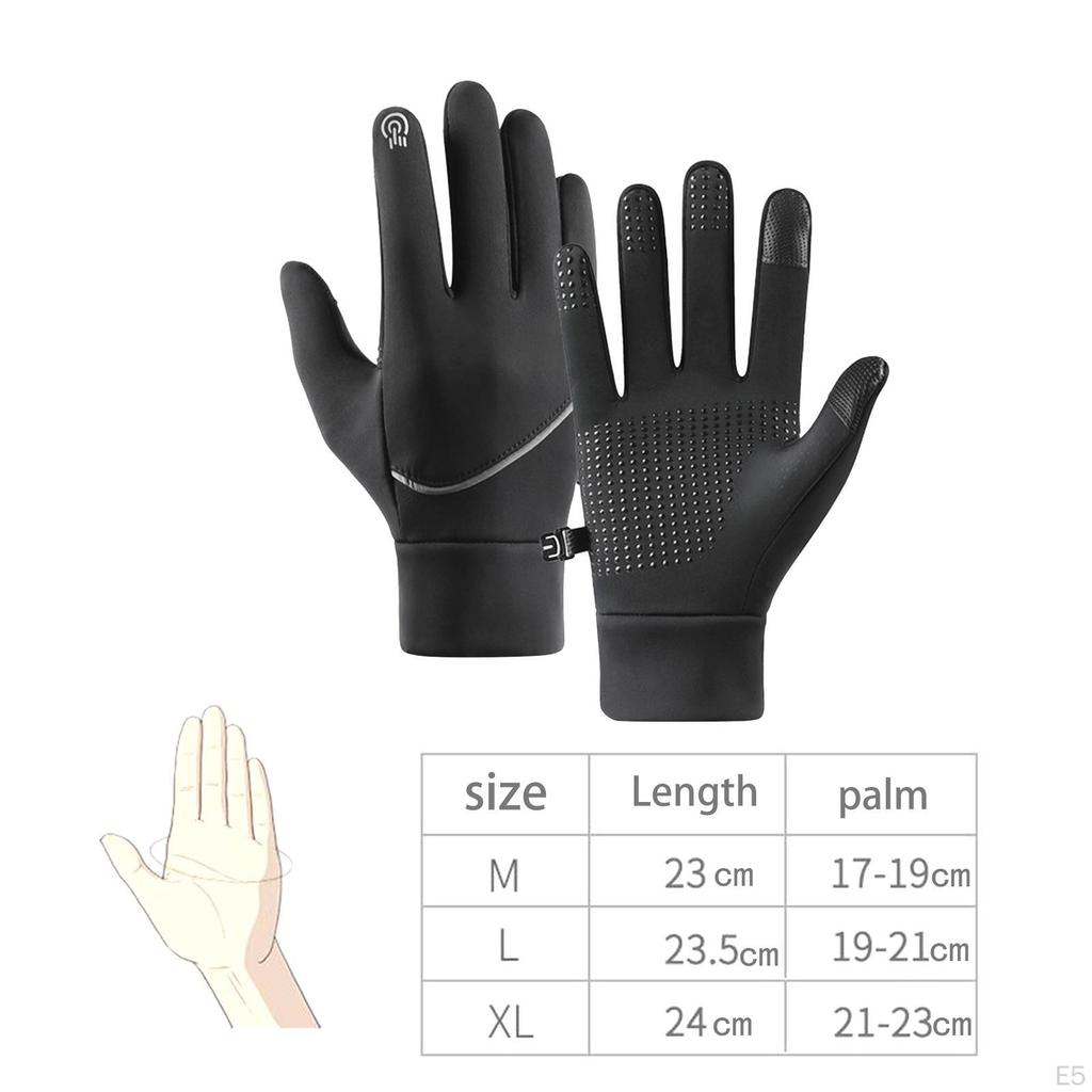 Cozy Winter Touchscreen Gloves for Outdoor Activities