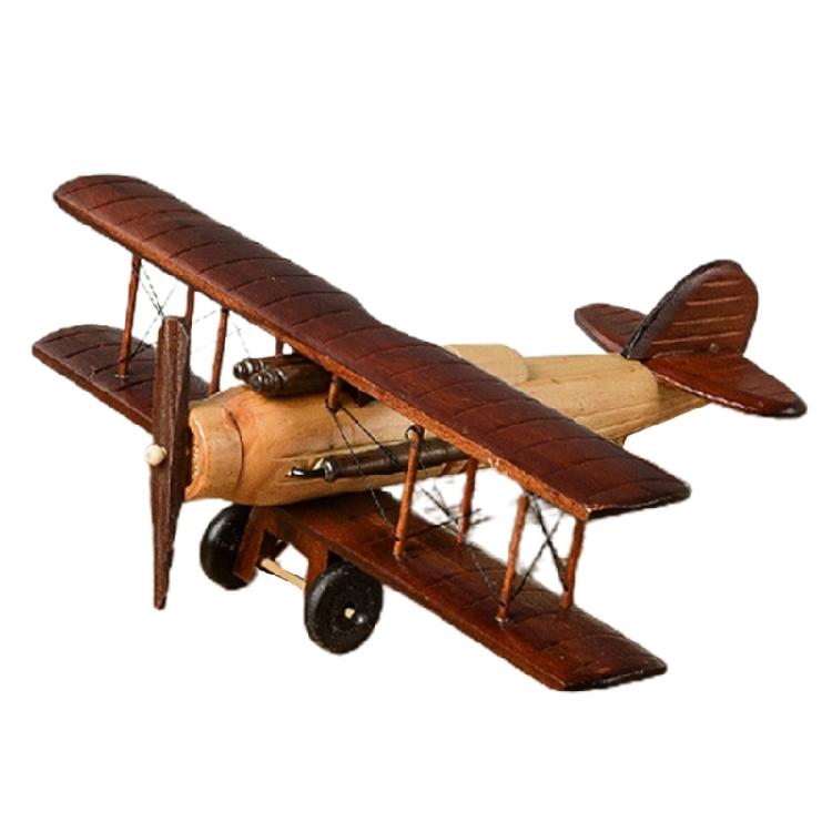 

Collectible Handmade Aircraft Decor Vintage Desktop Retro Air Plane Scale Model