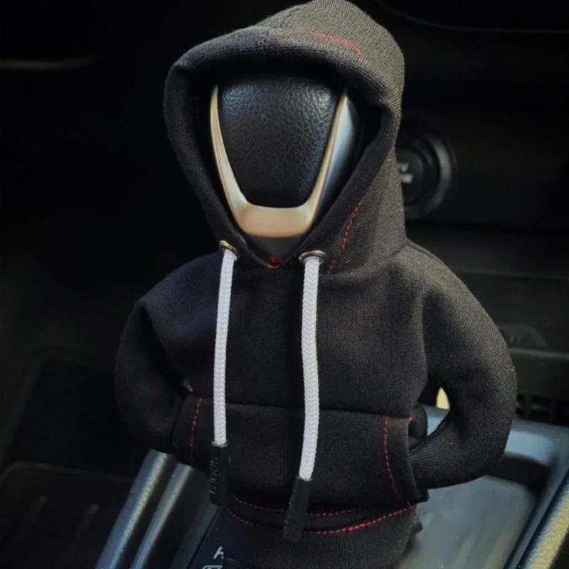 Universal Hoodie Car Gear Car Shift Lever Cover Change Lever Sweatshirt Gearshift Cover Hoodie Gear Knob Sweater Car Decorations